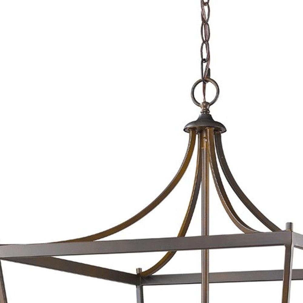 Kennedy 8-Light Oil-Rubbed Bronze Foyer Pendant - AFS