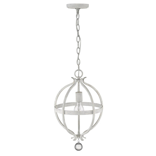 Callie 1-Light Country White Pendant - AFS