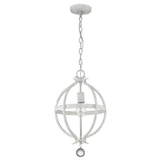 Callie 1-Light Country White Pendant - AFS