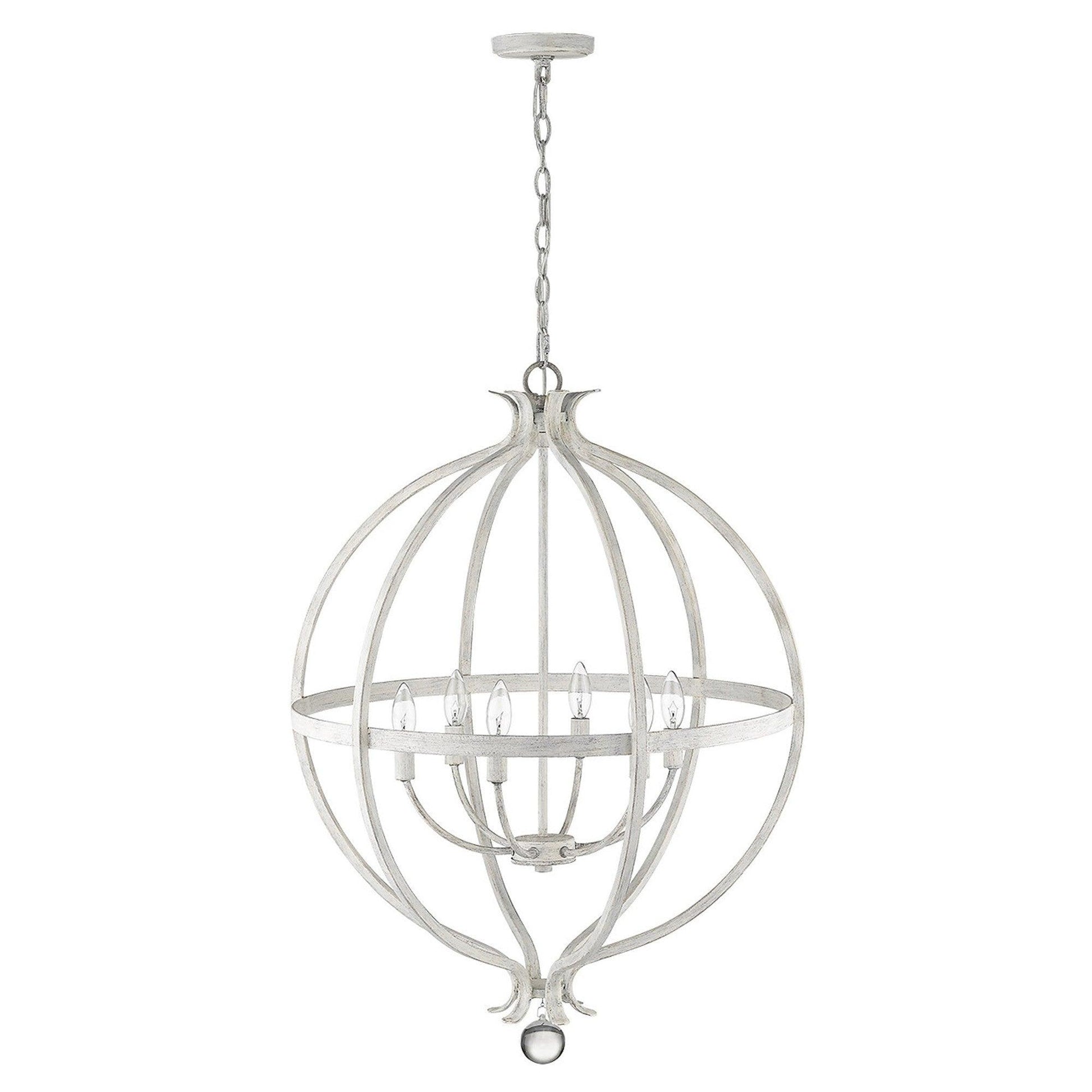 Callie 6-Light Country White Pendant - AFS