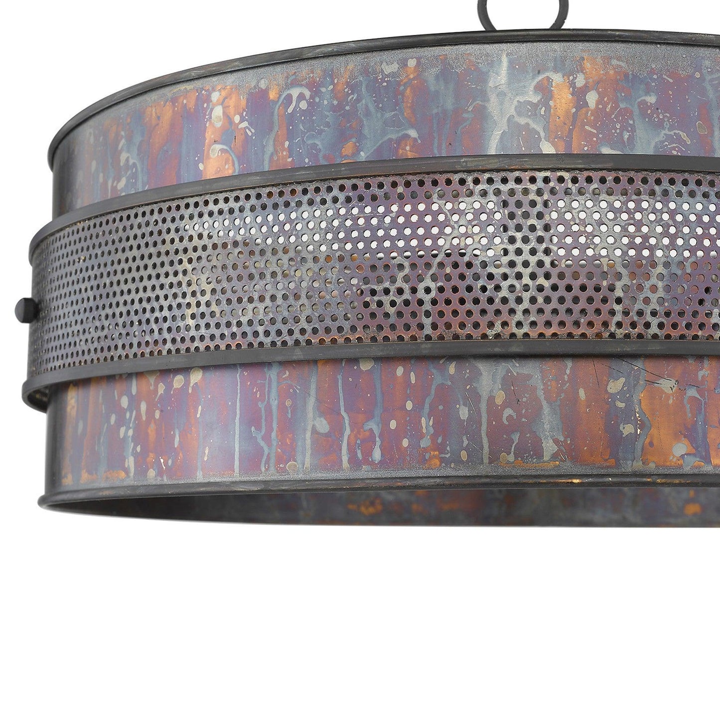 Ryker 3-Light Bronze Patina Pendant - AFS