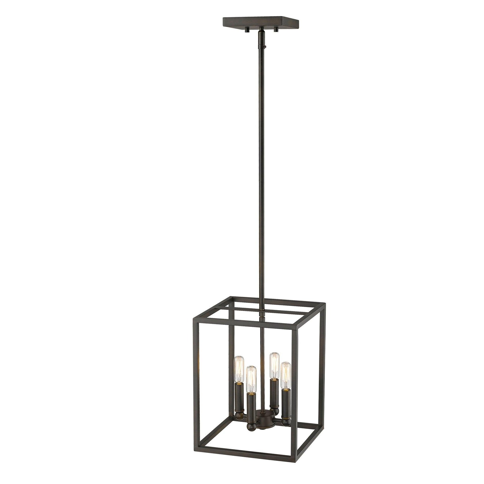 Cobar 4-Light Oil-Rubbed Bronze Pendant - AFS