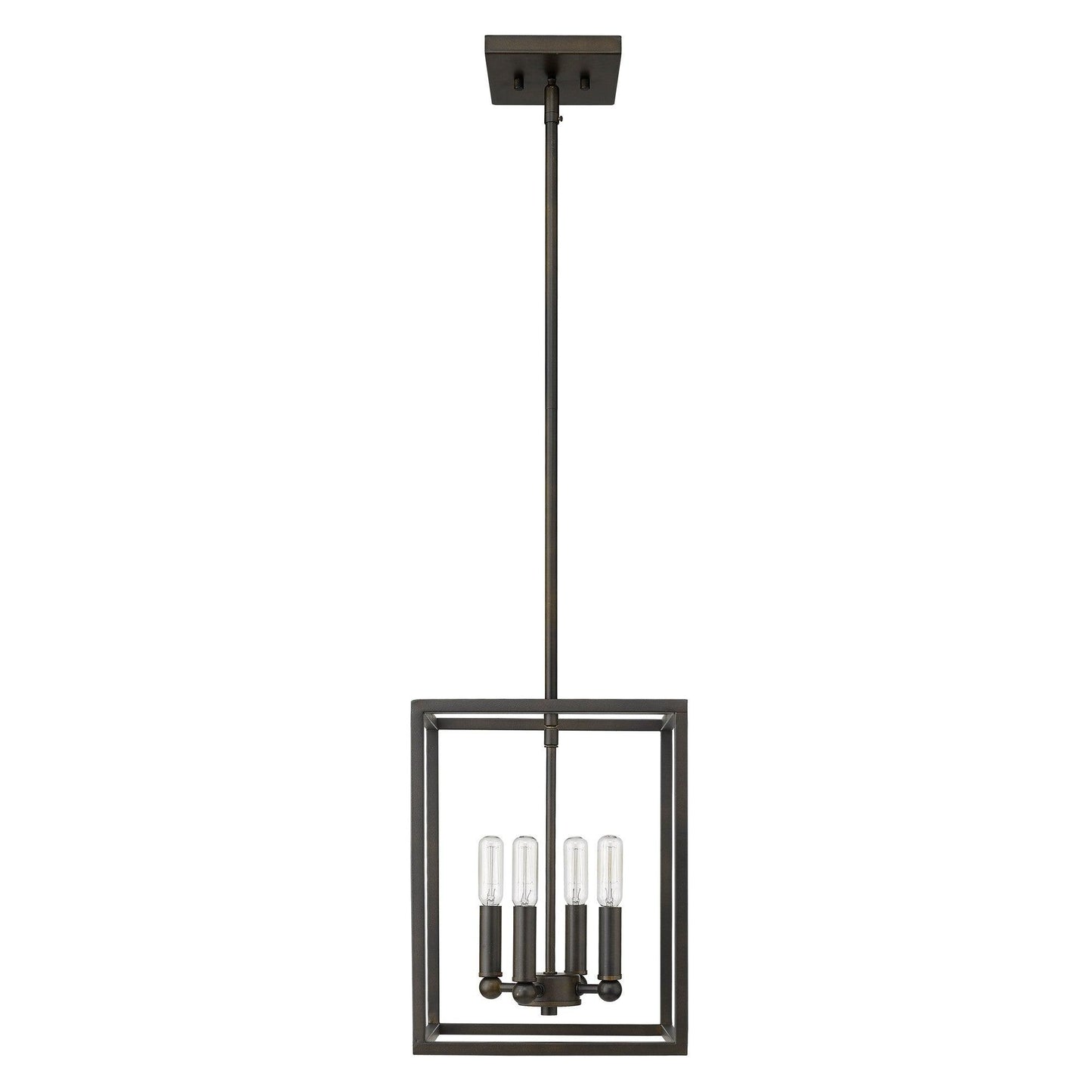 Cobar 4-Light Oil-Rubbed Bronze Pendant - AFS