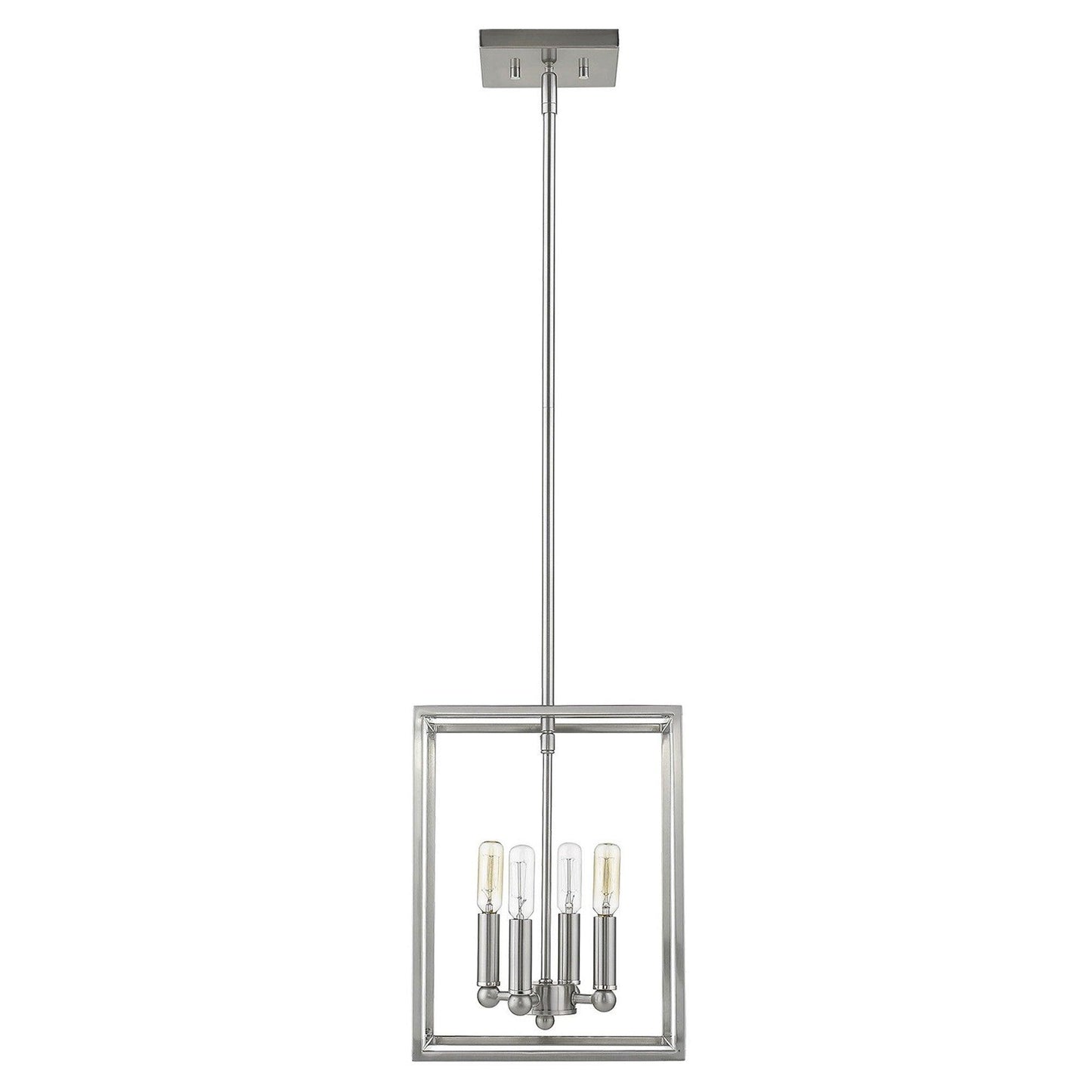 Cobar 4-Light Satin Nickel Pendant - AFS