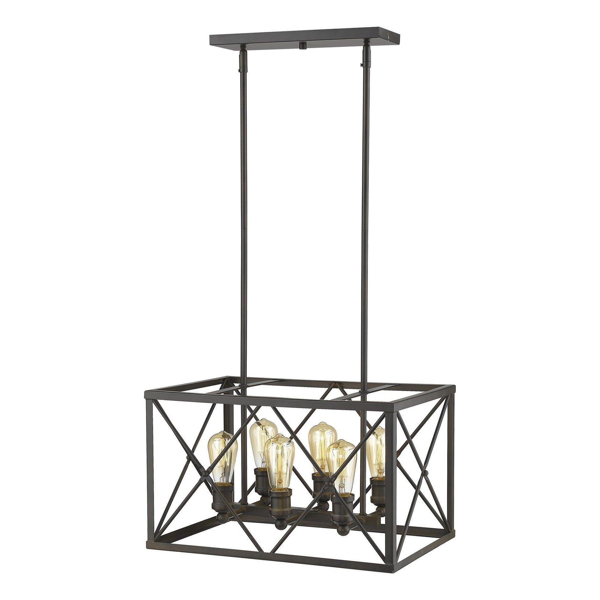 Brooklyn 6-Light Oil-Rubbed Bronze Pendant - AFS