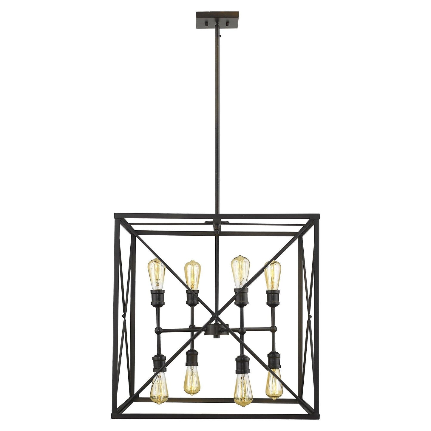 Brooklyn 8-Light Oil-Rubbed Bronze Pendant - AFS