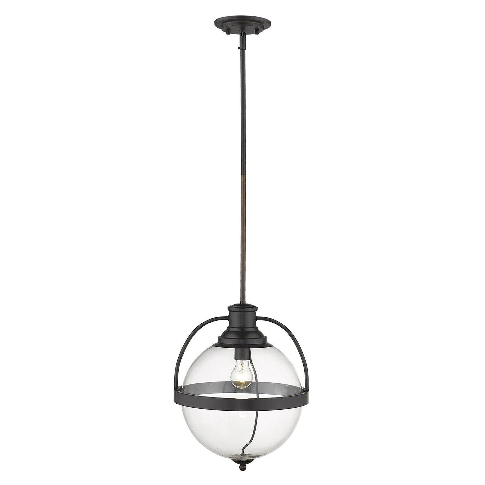 Kassian 1-Light Oil-Rubbed Bronze Pendant - AFS