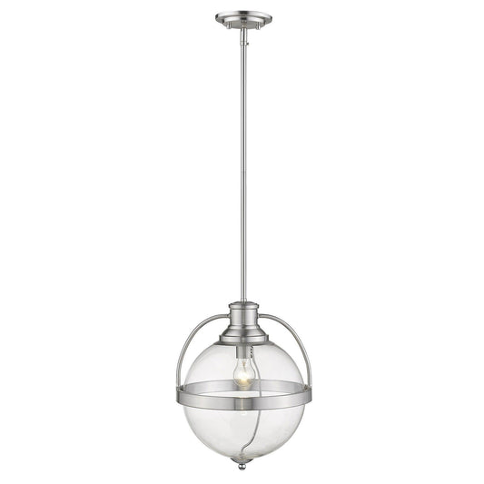 Kassian 1-Light Satin Nickel Pendant - AFS