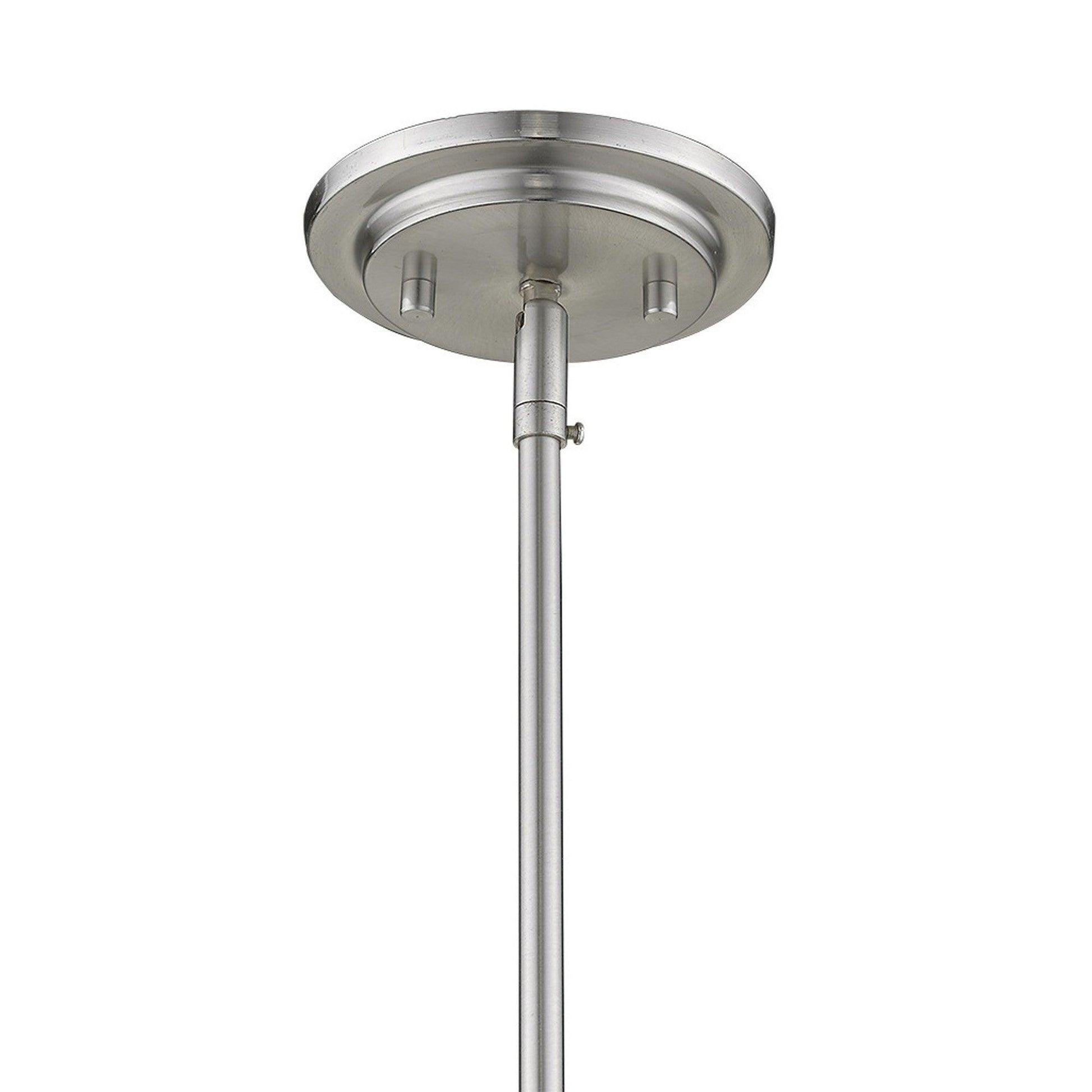 Kassian 1-Light Satin Nickel Pendant - AFS