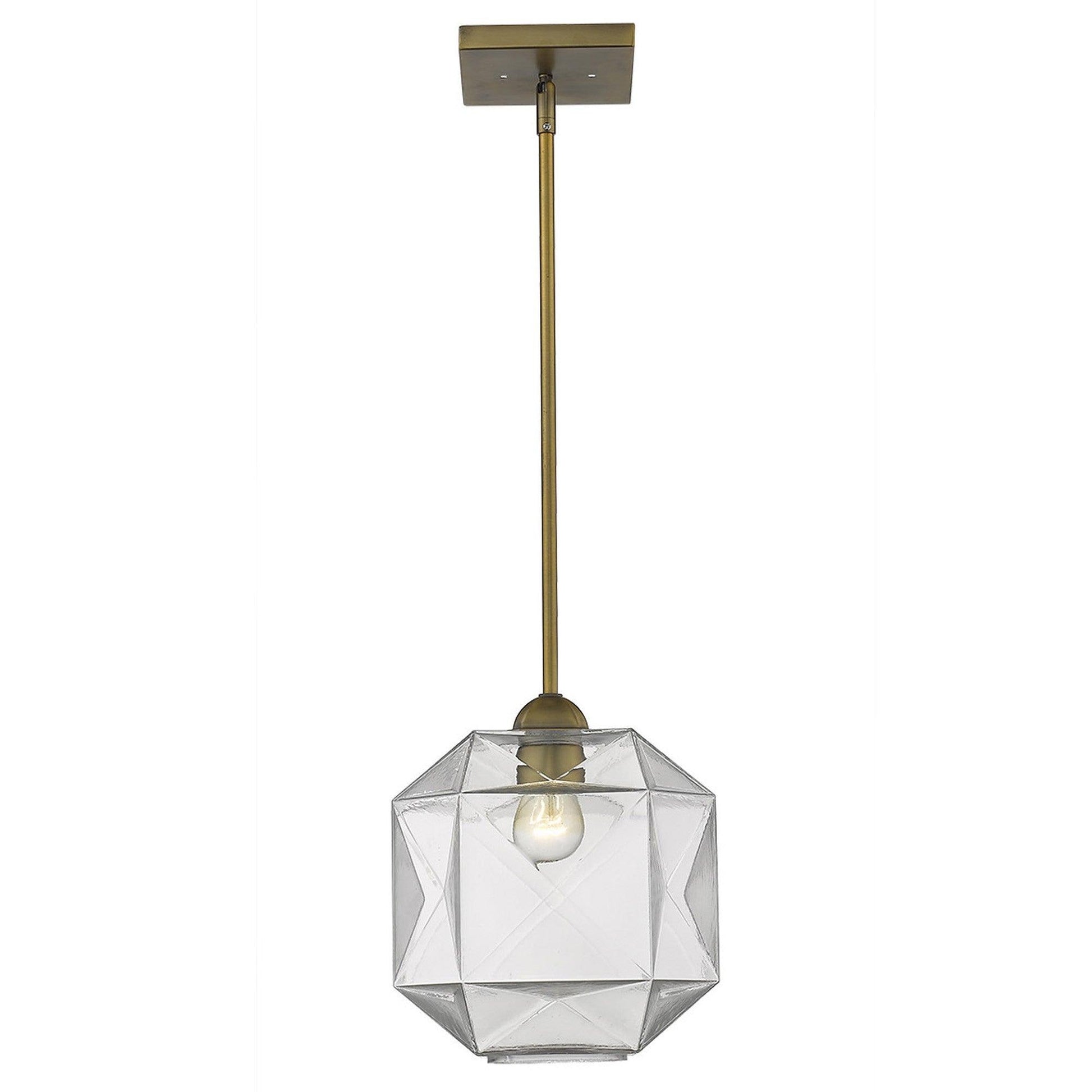 Loft 1-Light Brass Pendant - AFS