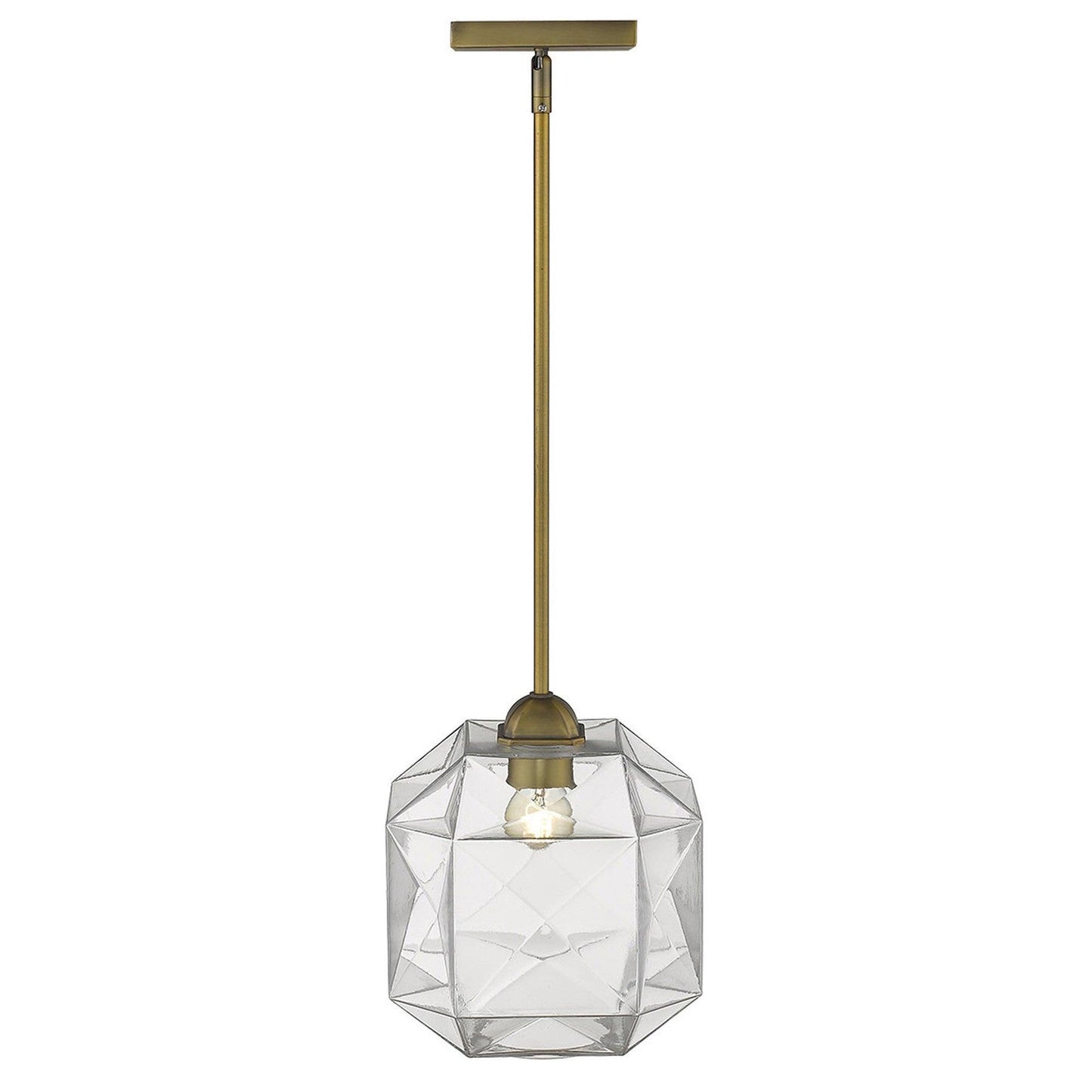 Loft 1-Light Brass Pendant - AFS