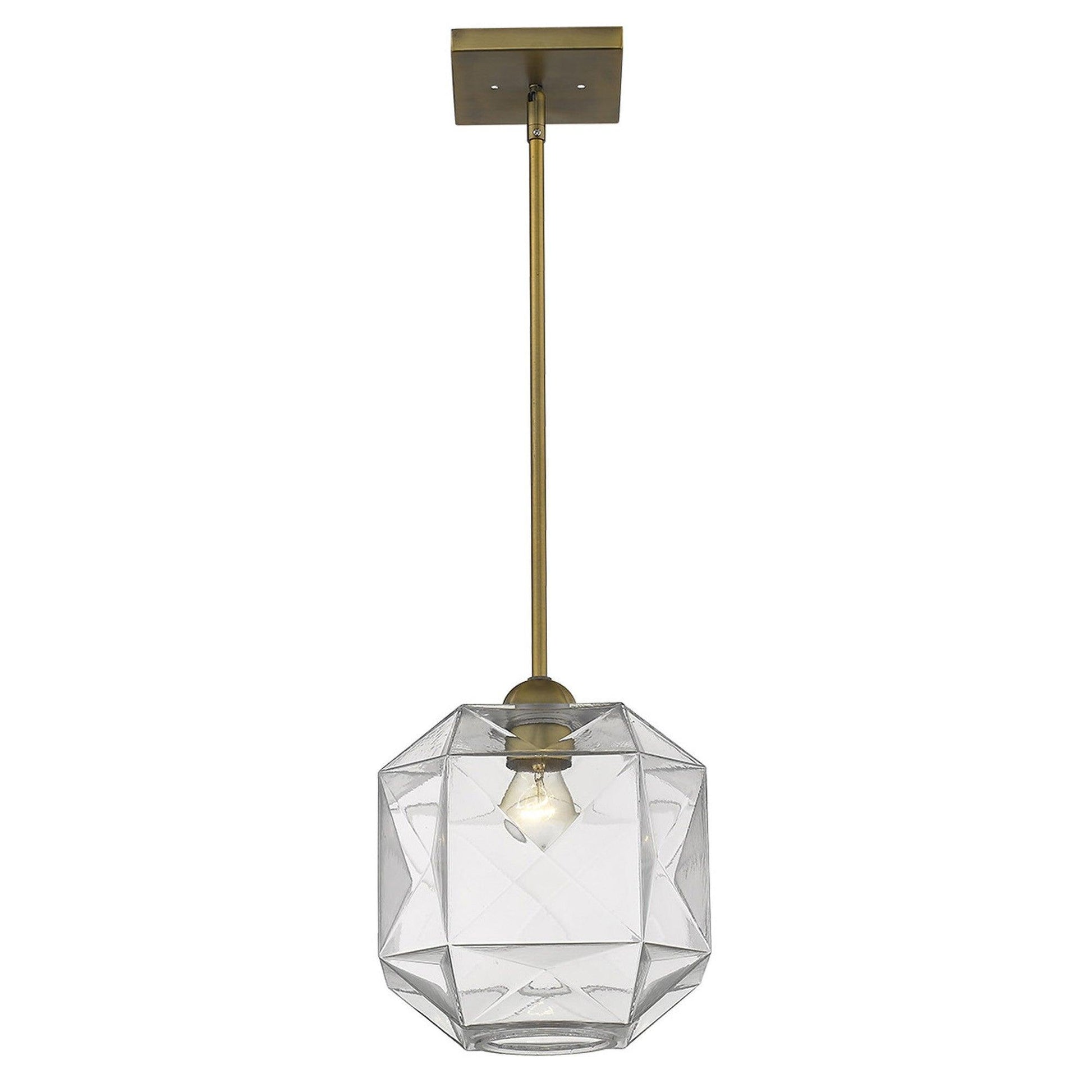 Loft 1-Light Brass Pendant - AFS