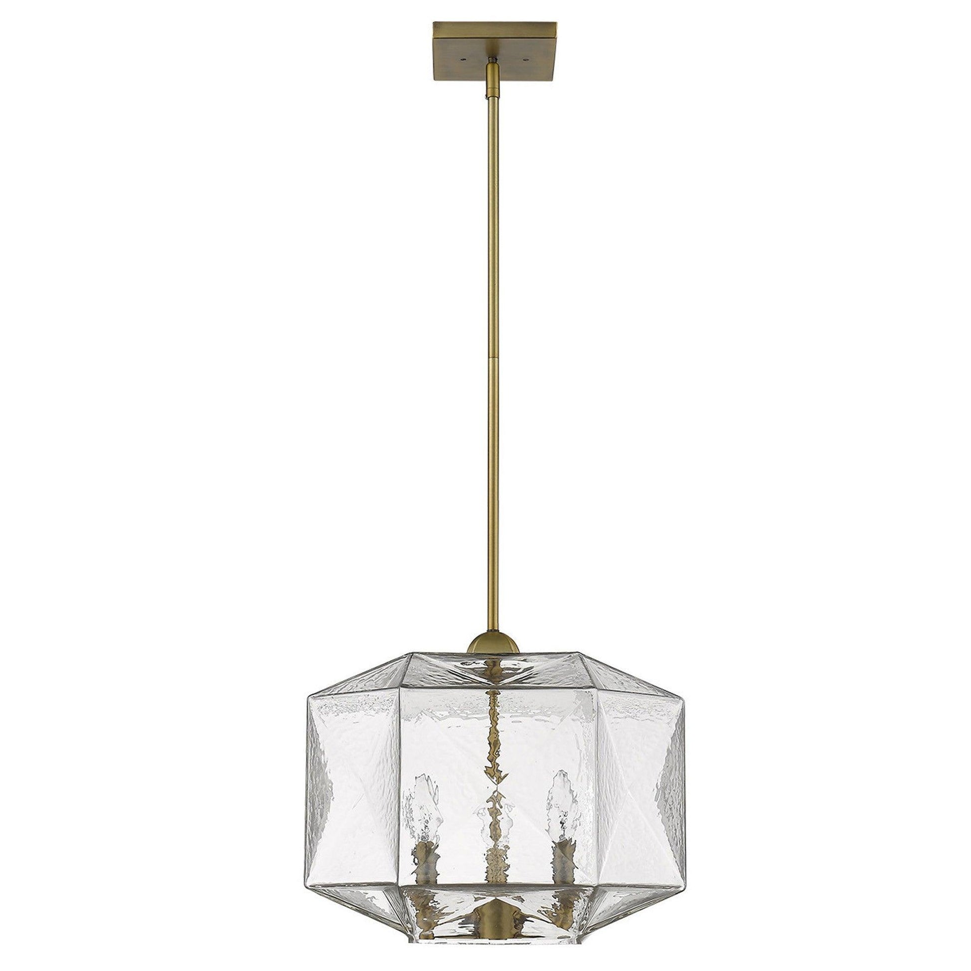 Loft 3-Light Brass Pendant - AFS