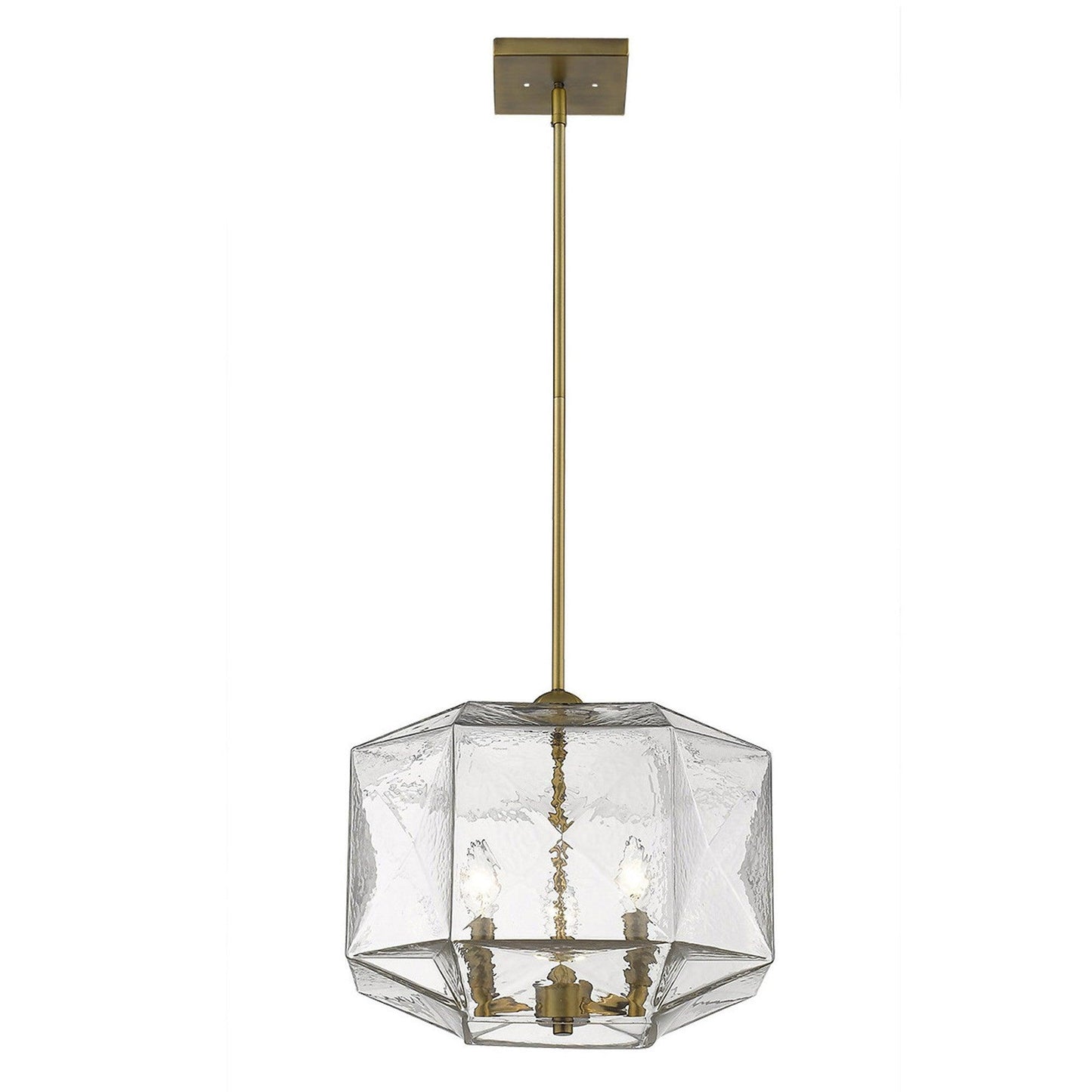 Loft 3-Light Brass Pendant - AFS