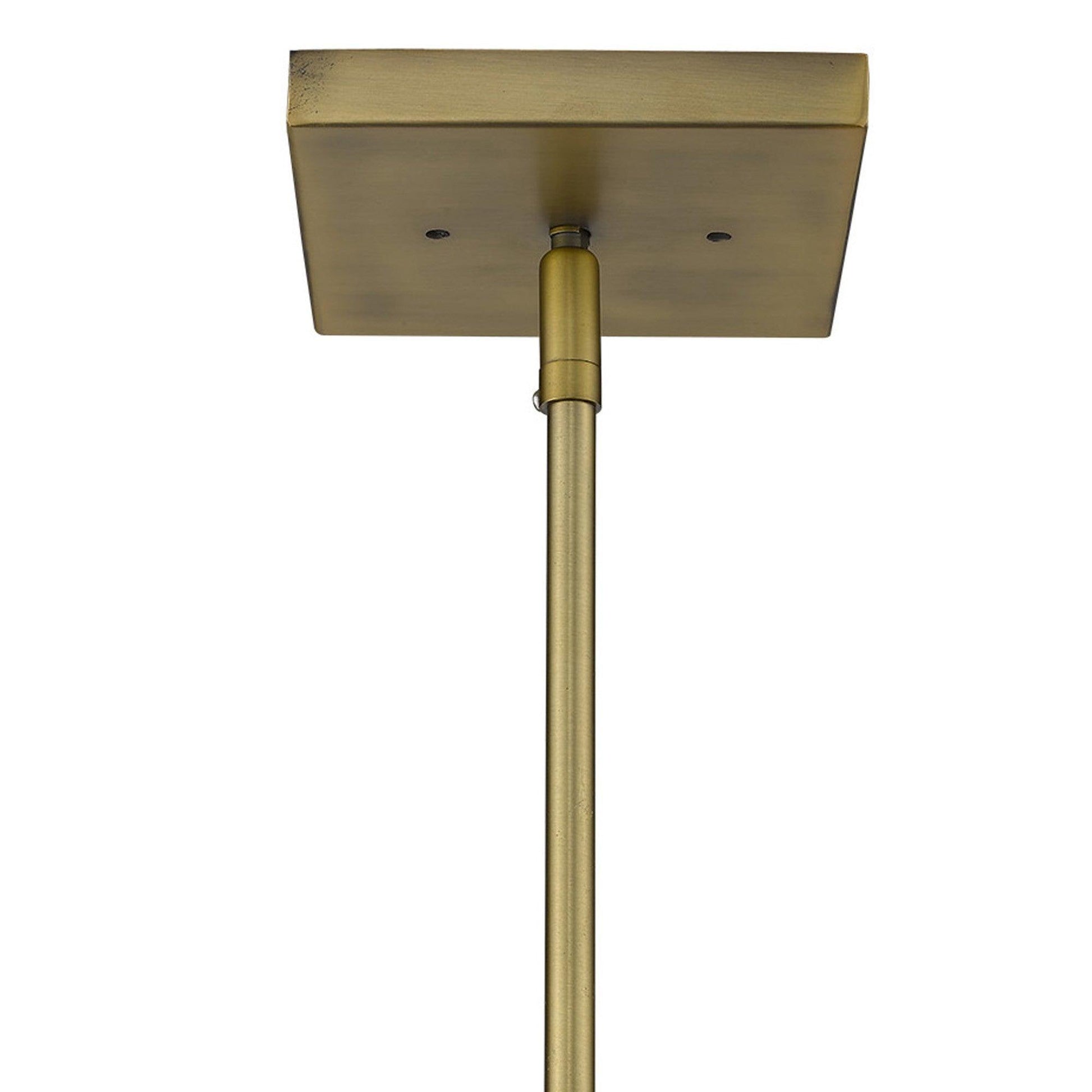 Loft 3-Light Brass Pendant - AFS