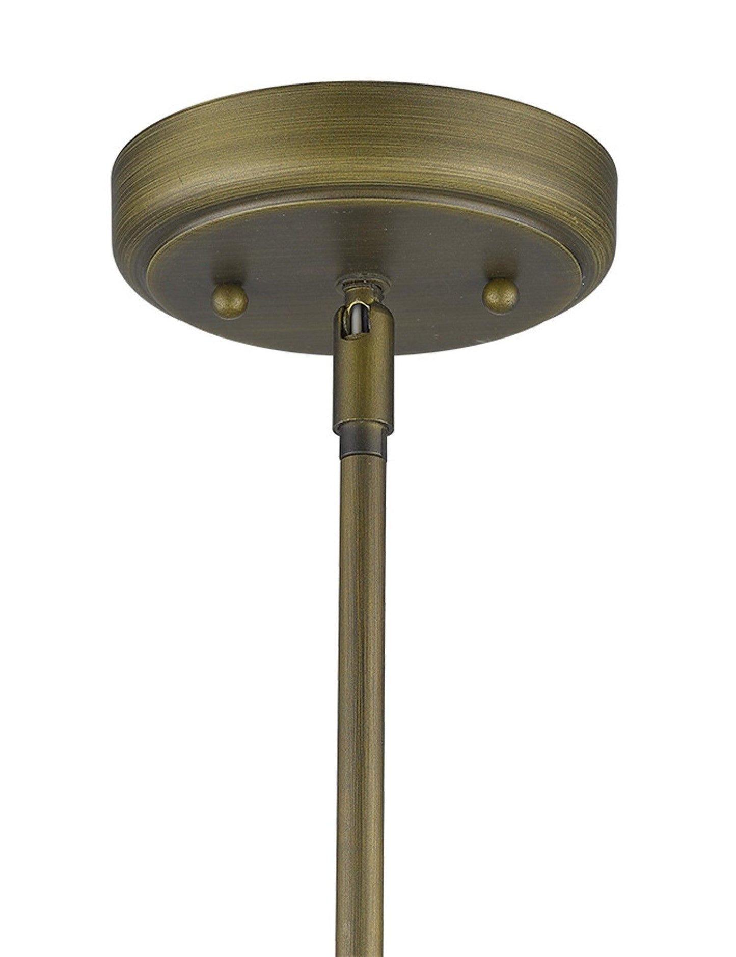 Portsmith 12-Light Raw Brass Chandelier - AFS