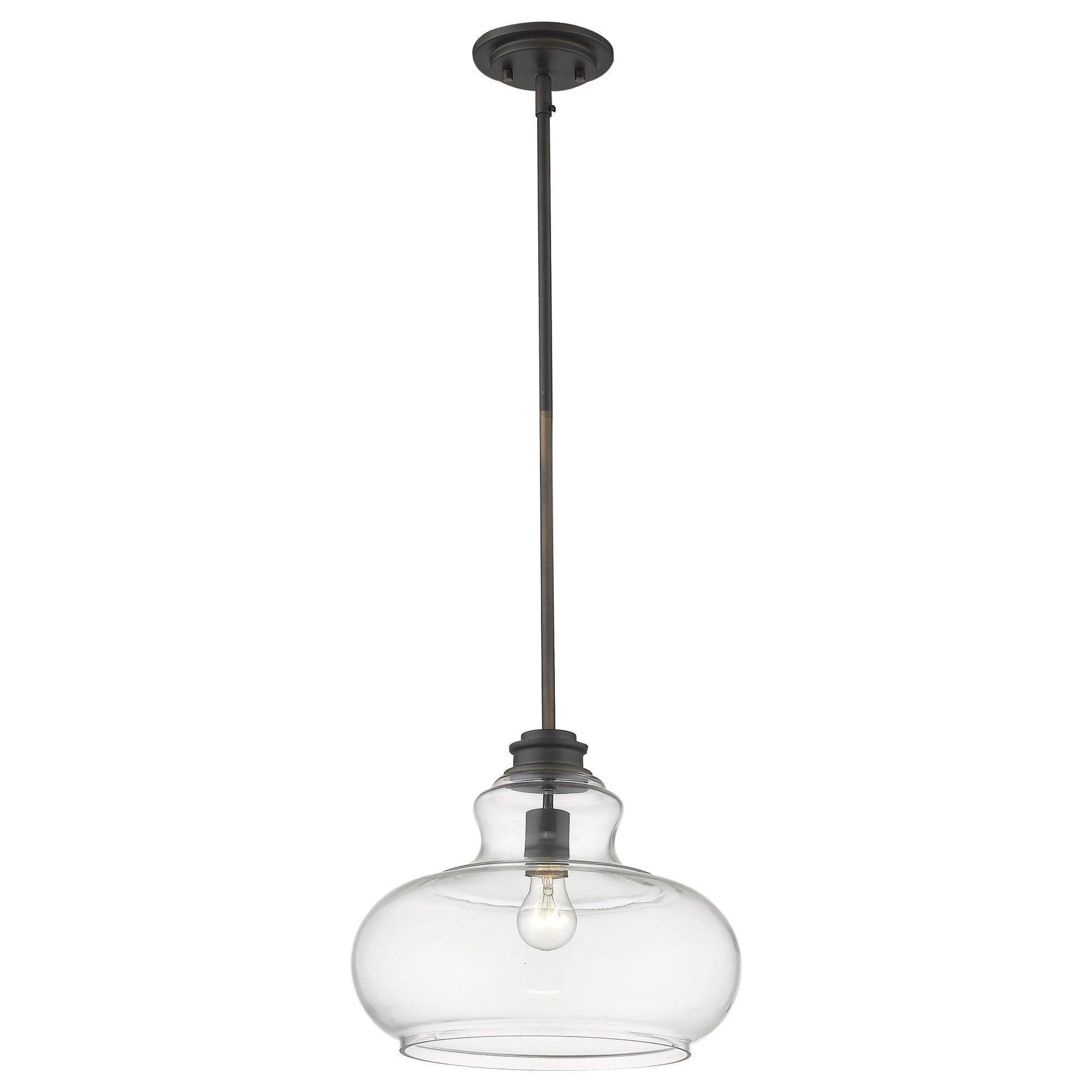 Torrel 1-Light Oil-Rubbed Bronze Pendant - AFS