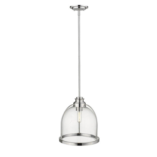 Stanton 1-Light Polished Nickel Pendant - AFS