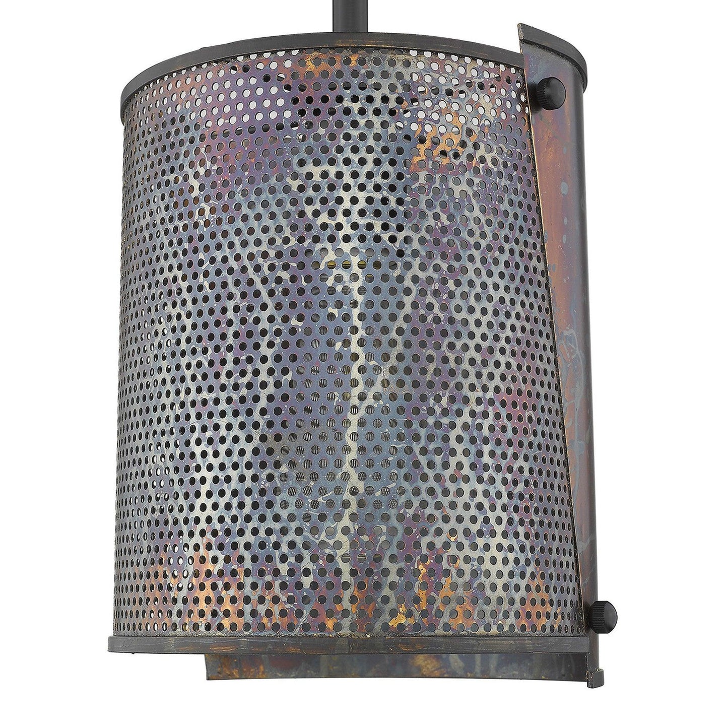 Ryker 1-Light Bronze Patina Pendant - AFS