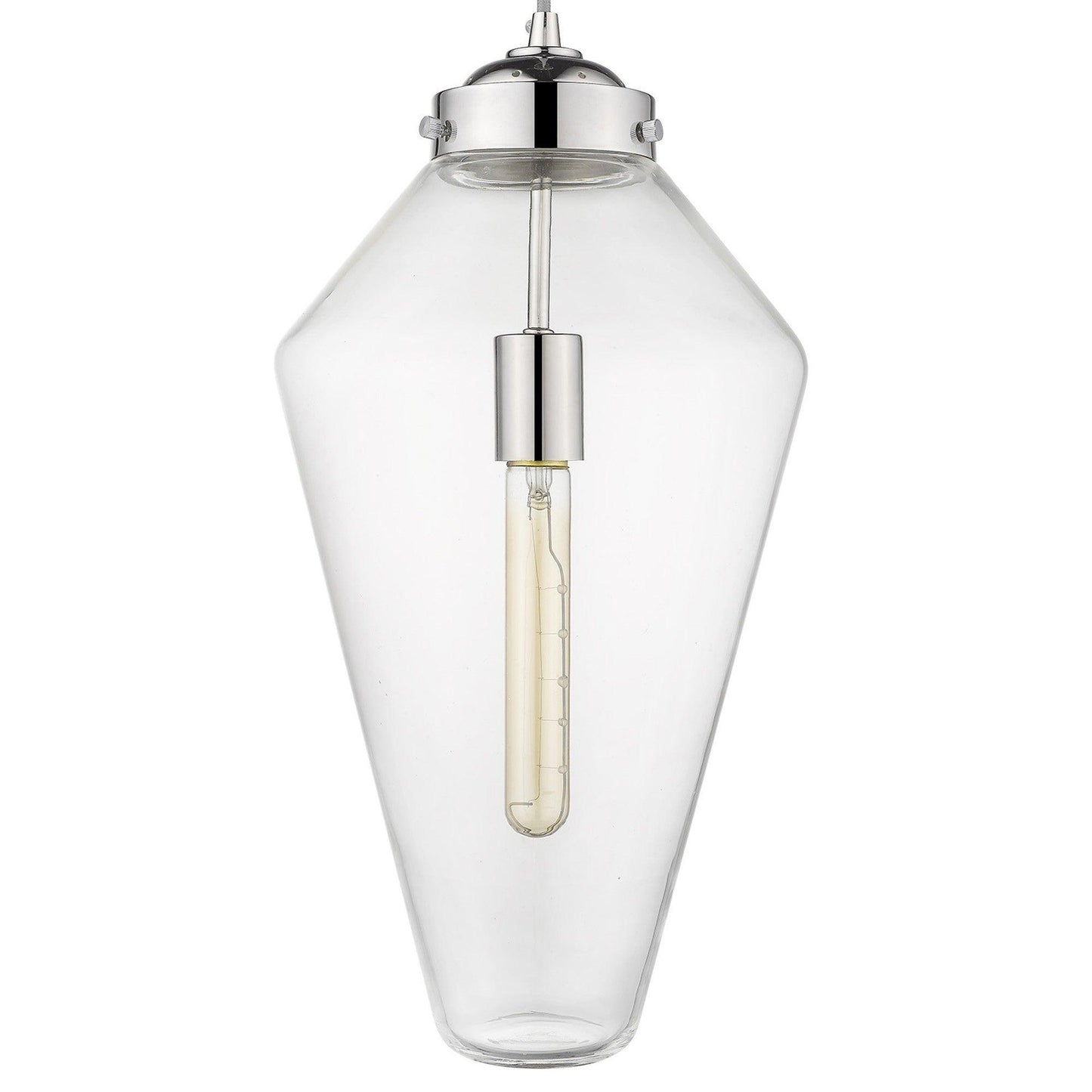 Ballina 1-Light Polished Nickel Mini-Pendant - AFS