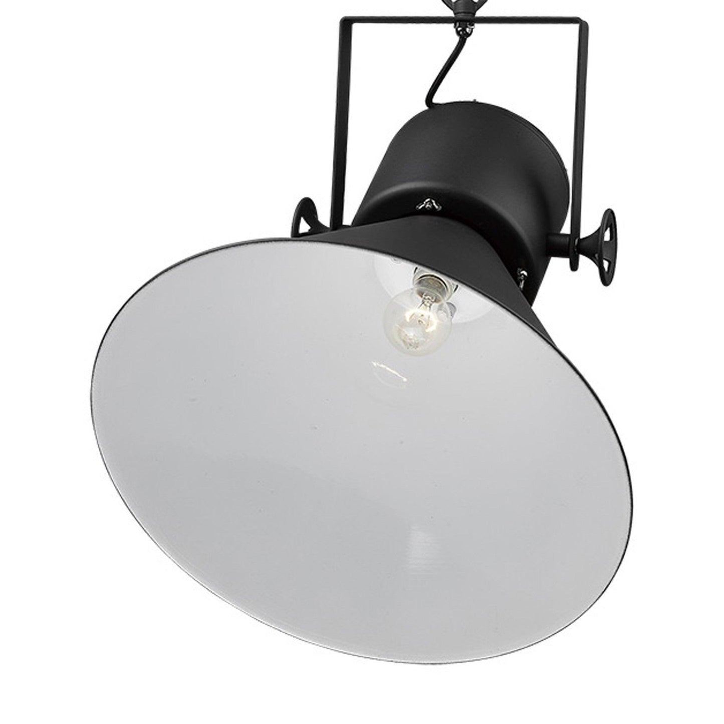 Crew 1-Light Matte Black Pendant - AFS