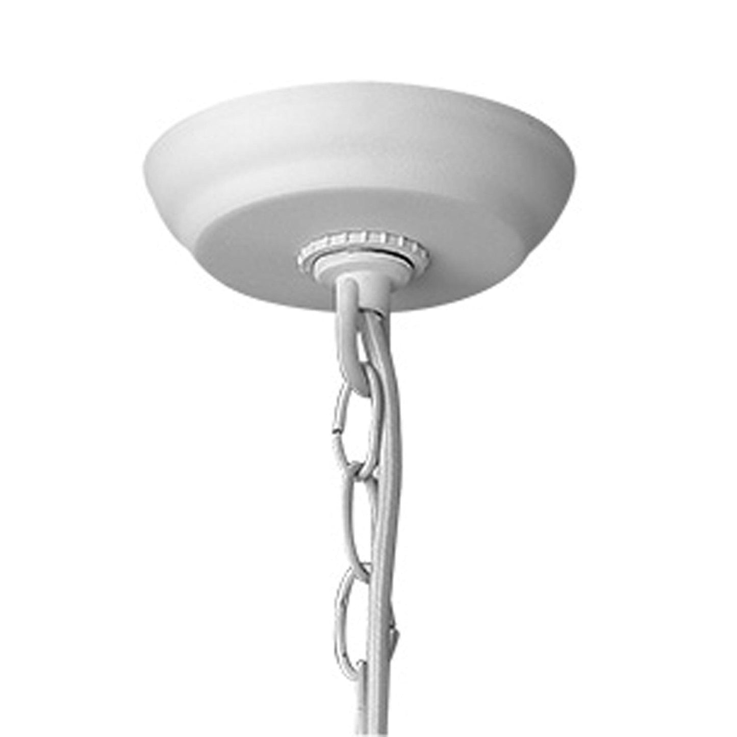 Crew 1-Light White Pendant - AFS