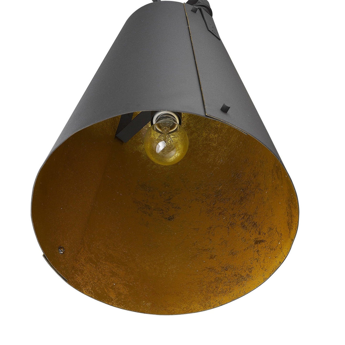 Faza 1-Light Matte Black Pendant - AFS