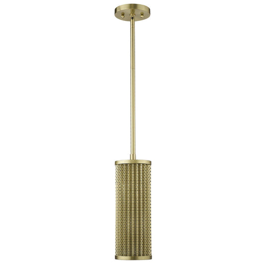 Basetti 1-Light Gold Pendant - AFS