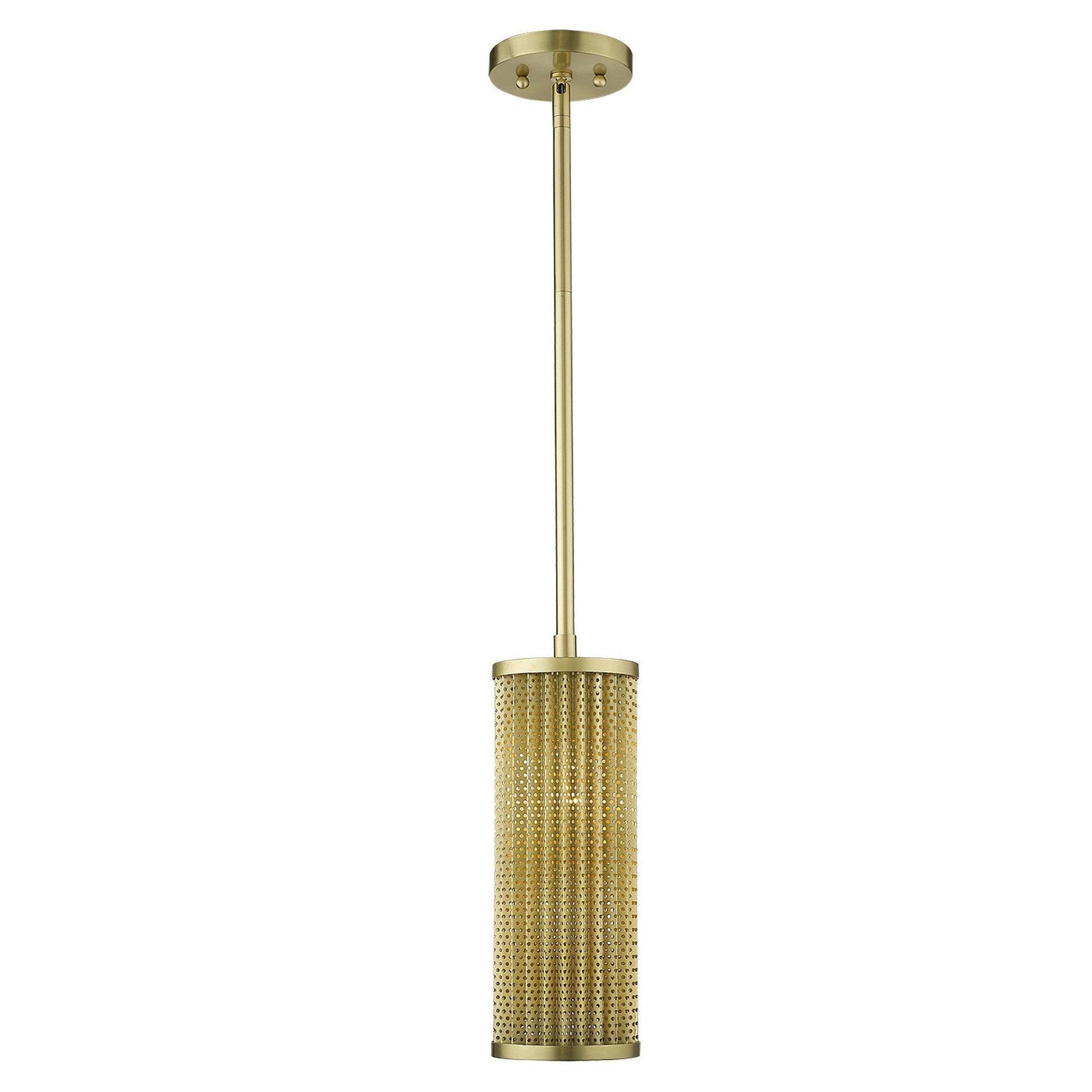 Basetti 1-Light Gold Pendant - AFS