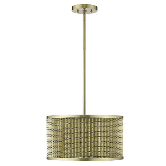 Basetti 4-Light Gold Convertible Pendant - AFS