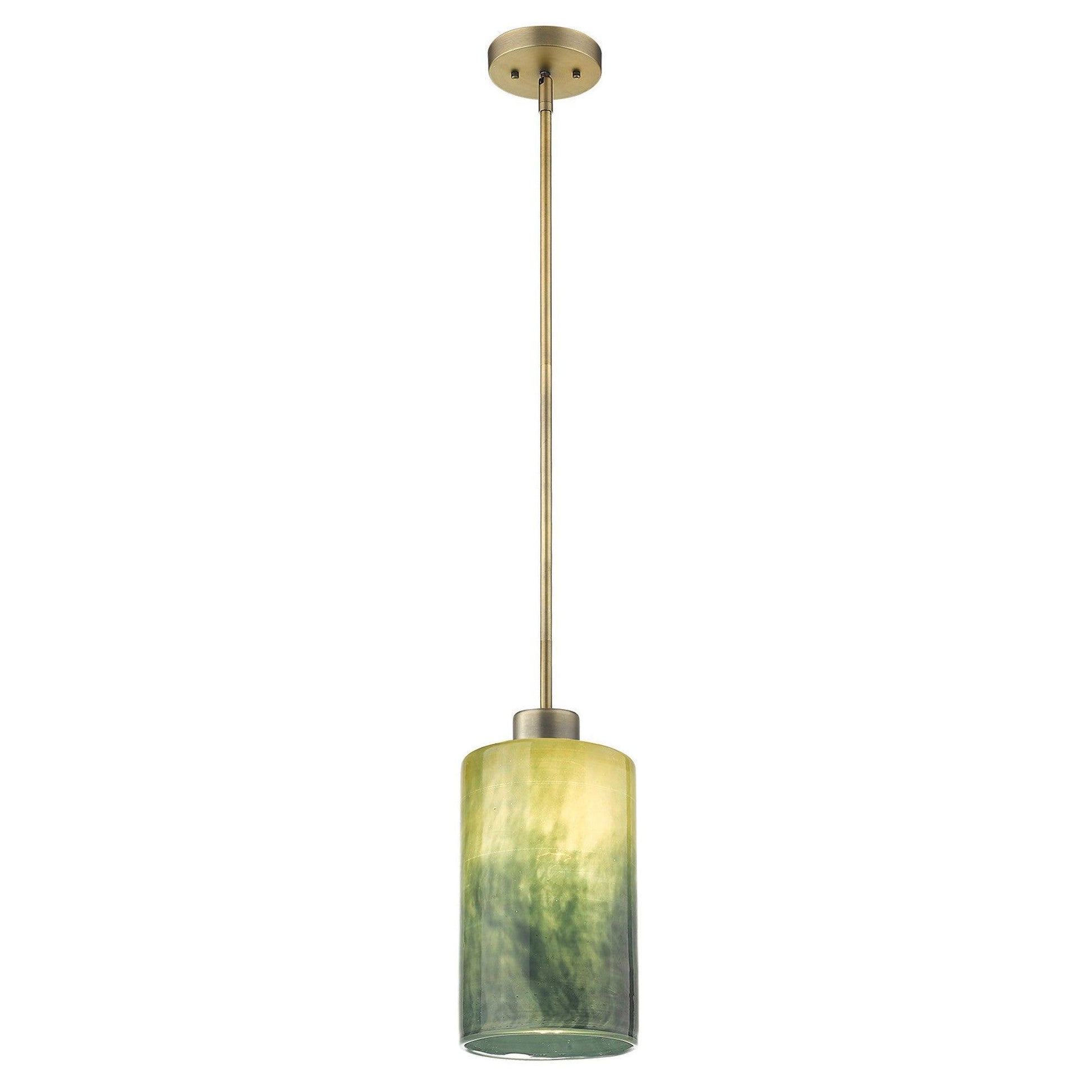 Monet 1-Light Brass Pendant - AFS