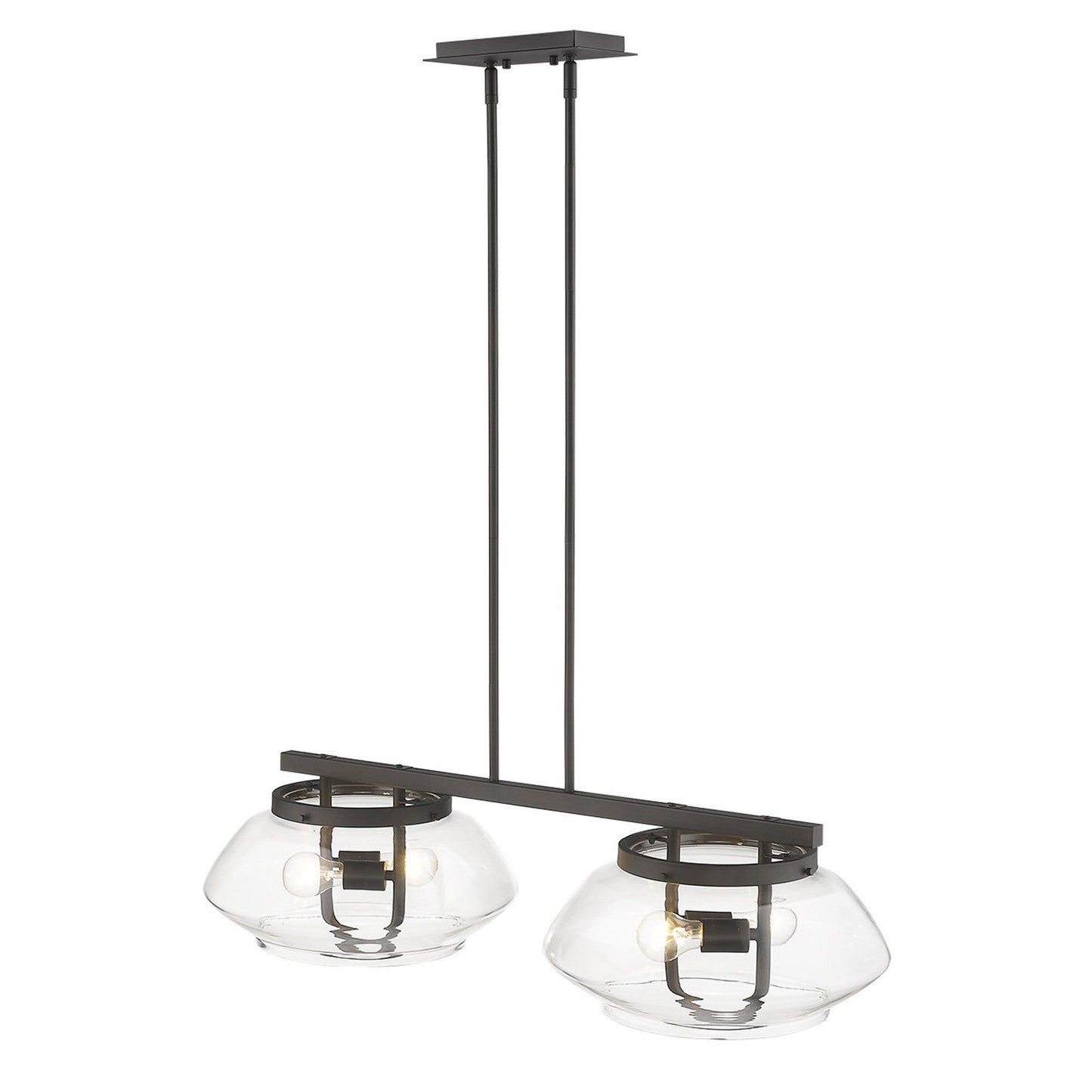 Garner 4-Light Oil-Rubbed Bronze Island Pendant - AFS