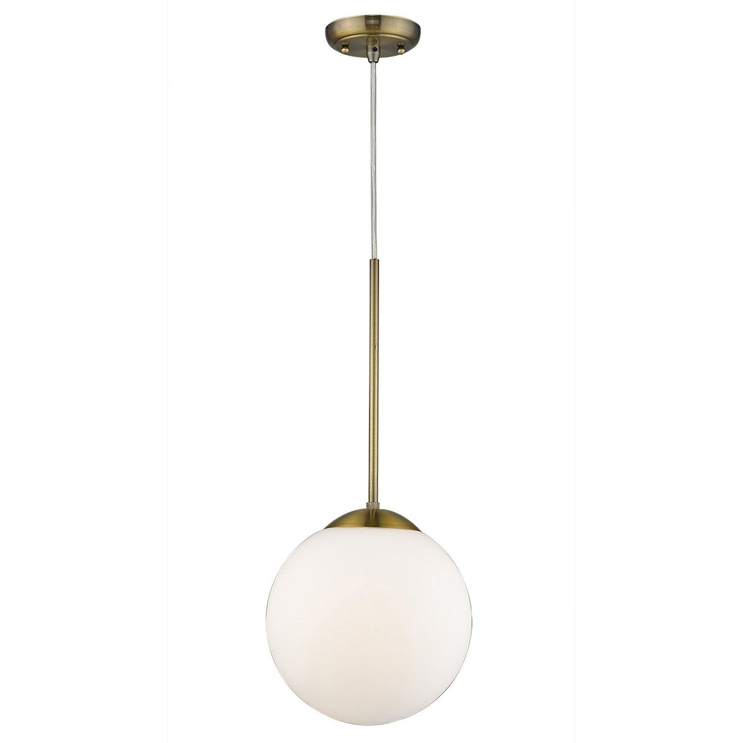 Solea 1-Light Antique Brass Pendant - AFS