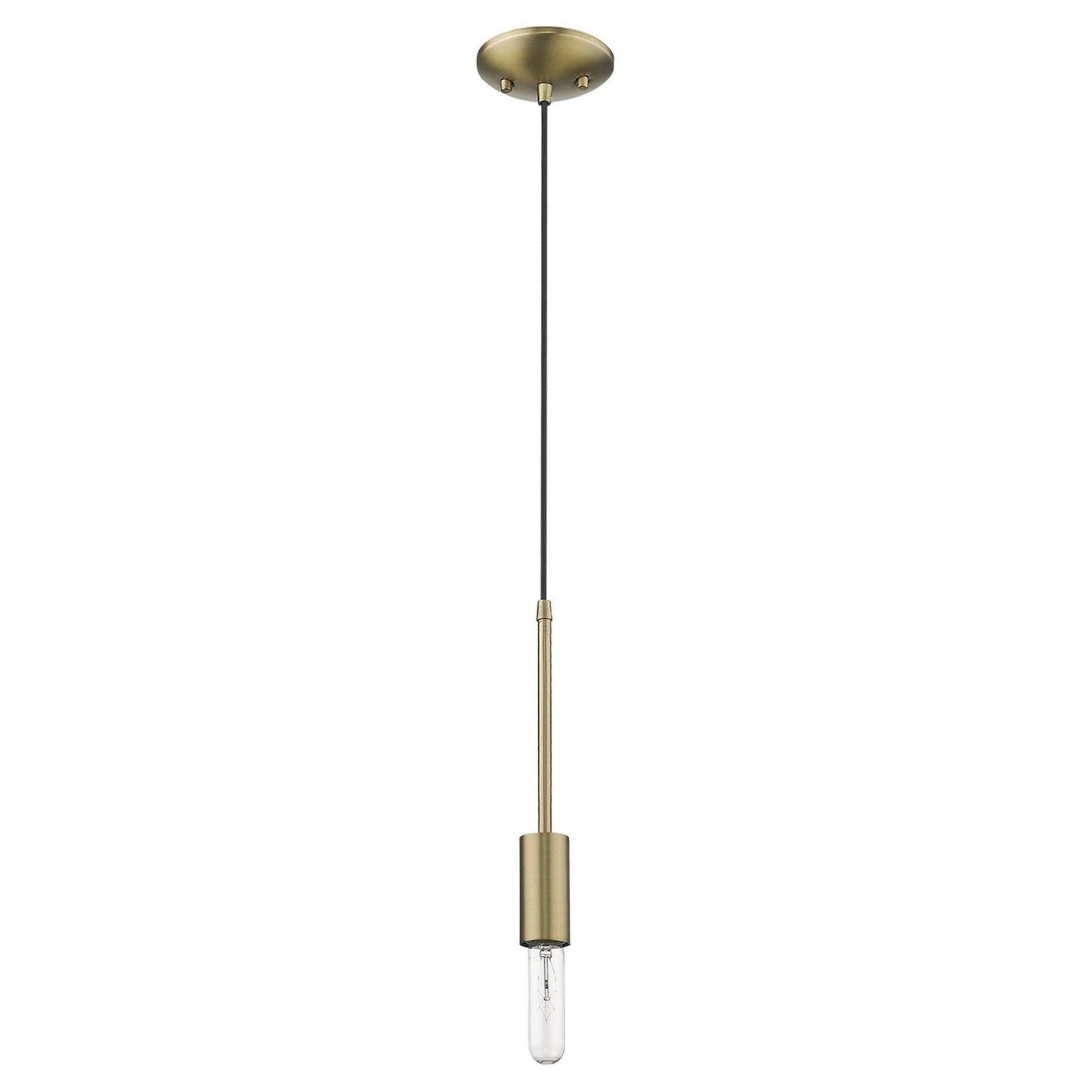 Dull Gold Mini Pendant Hanging Light - AFS