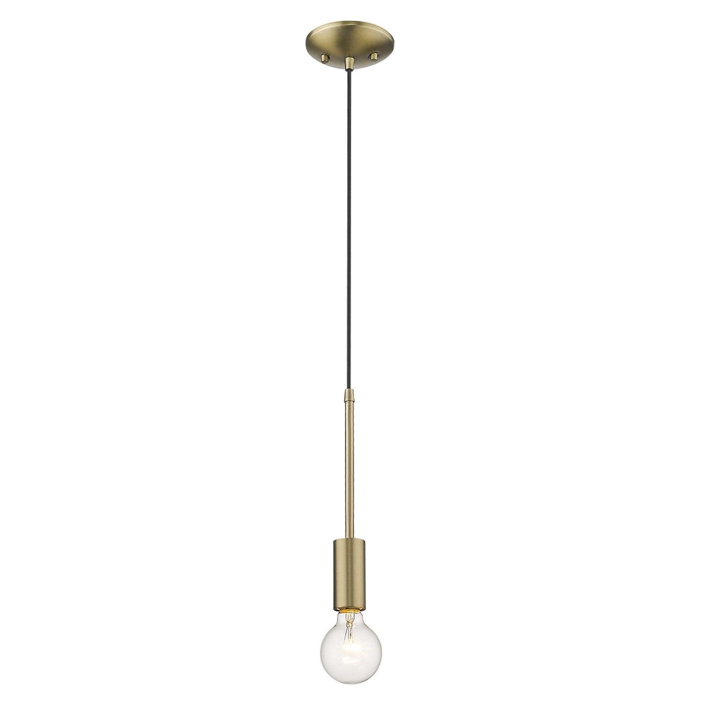 Dull Gold Mini Pendant Hanging Light - AFS