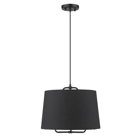 Lamia 1-Light Matte Black Mini Pendant - AFS