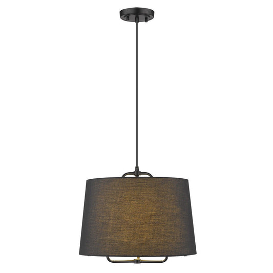 Lamia 1-Light Matte Black Mini Pendant - AFS