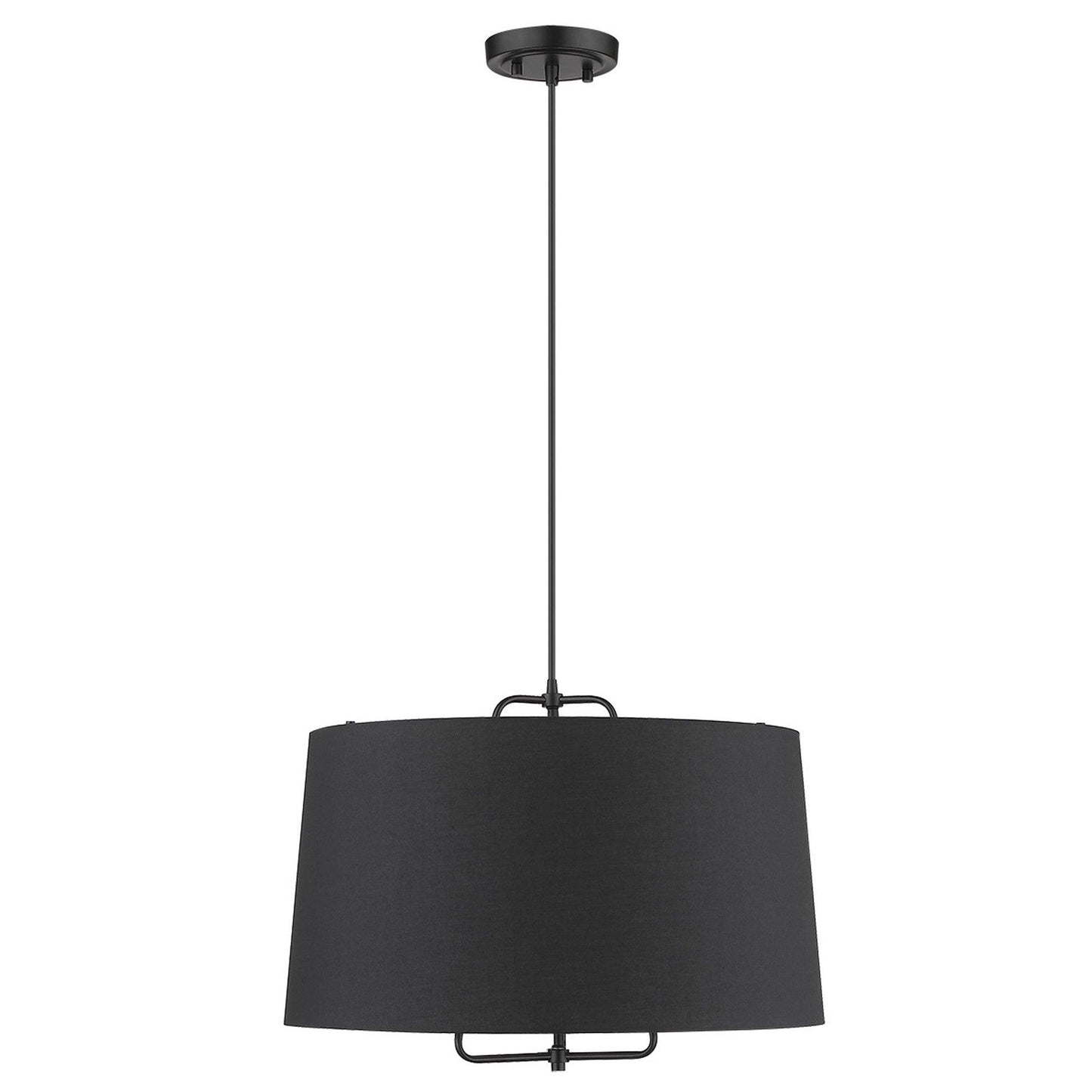 Lamia 3-Light Matte Black Mini Pendant - AFS