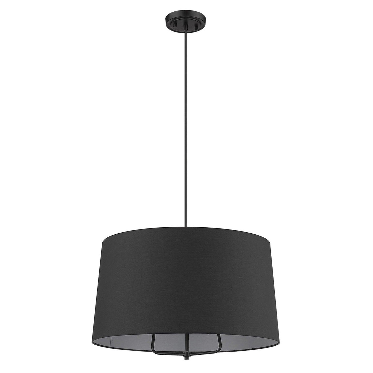 Lamia 3-Light Matte Black Mini Pendant - AFS