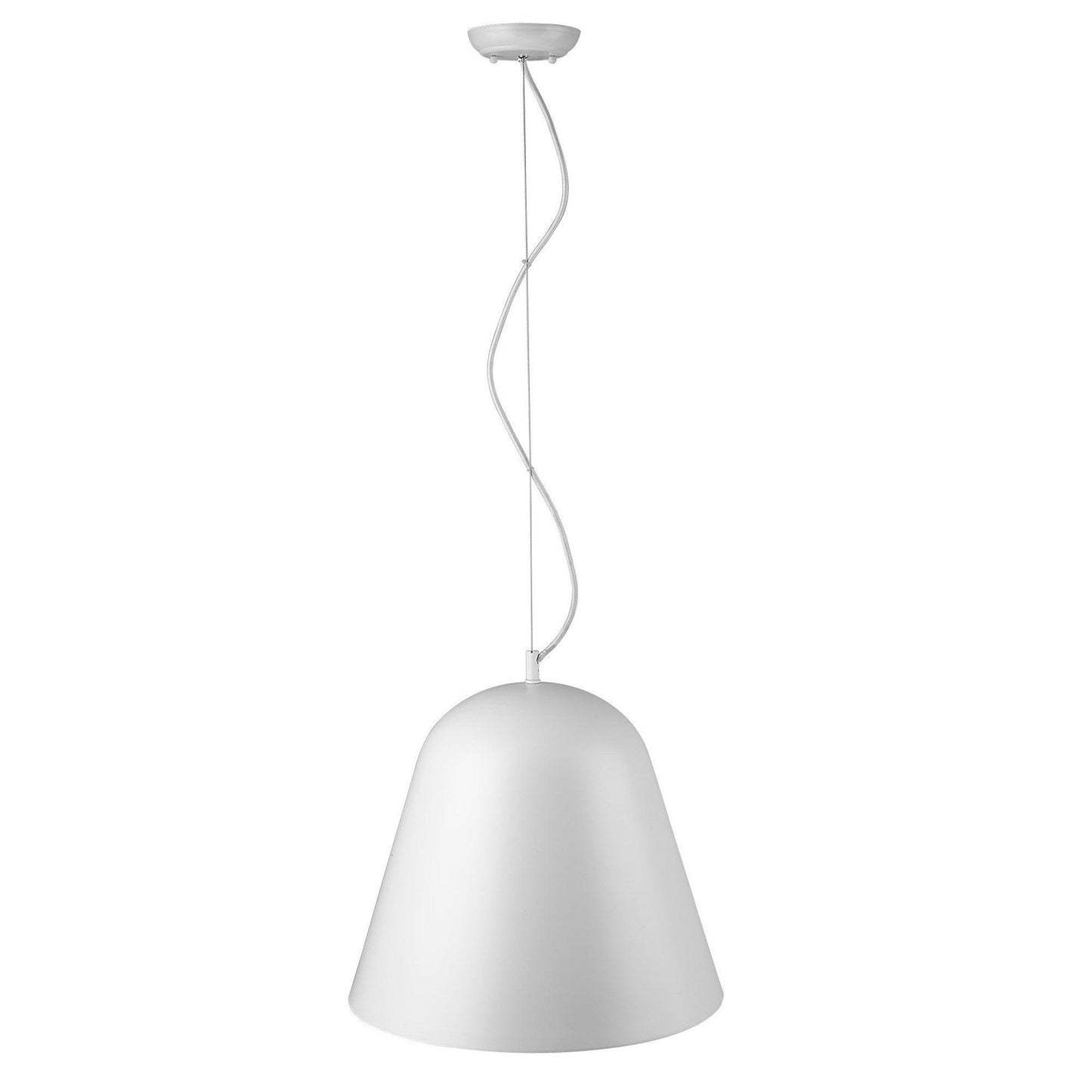 Knell 1-Light White Pendant - AFS