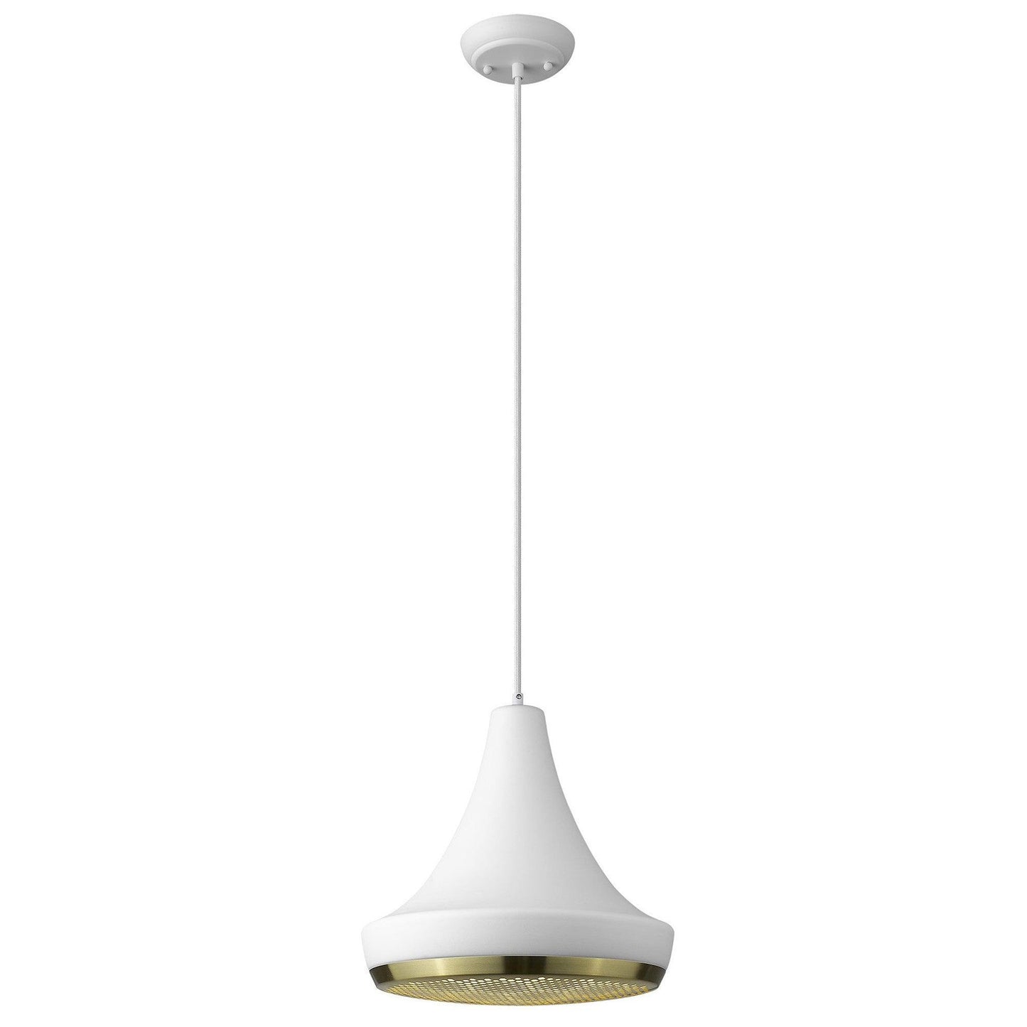 Tholos 1-Light White Pendant - AFS