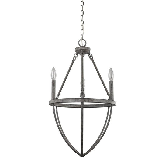 Harlow 3-Light Ash Chandelier - AFS