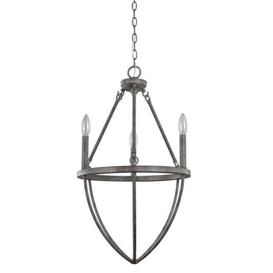 Harlow 3-Light Ash Chandelier - AFS