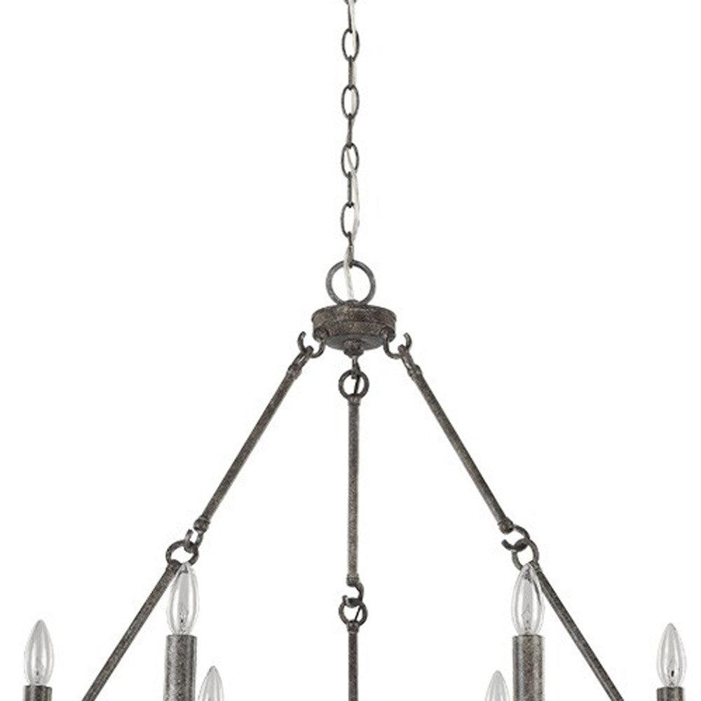 Harlow 6-Light Ash Chandelier - AFS