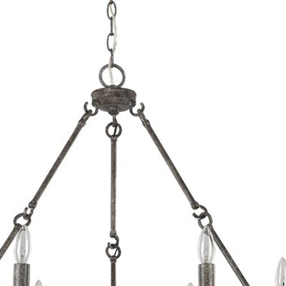 Harlow 6-Light Ash Chandelier - AFS