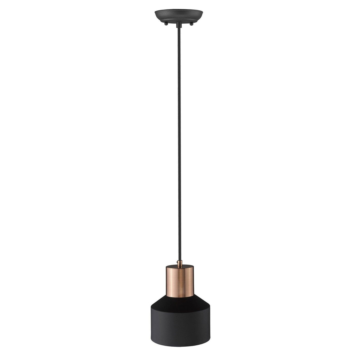 Matte Black and Rose Gold Pendant Hanging Light - AFS