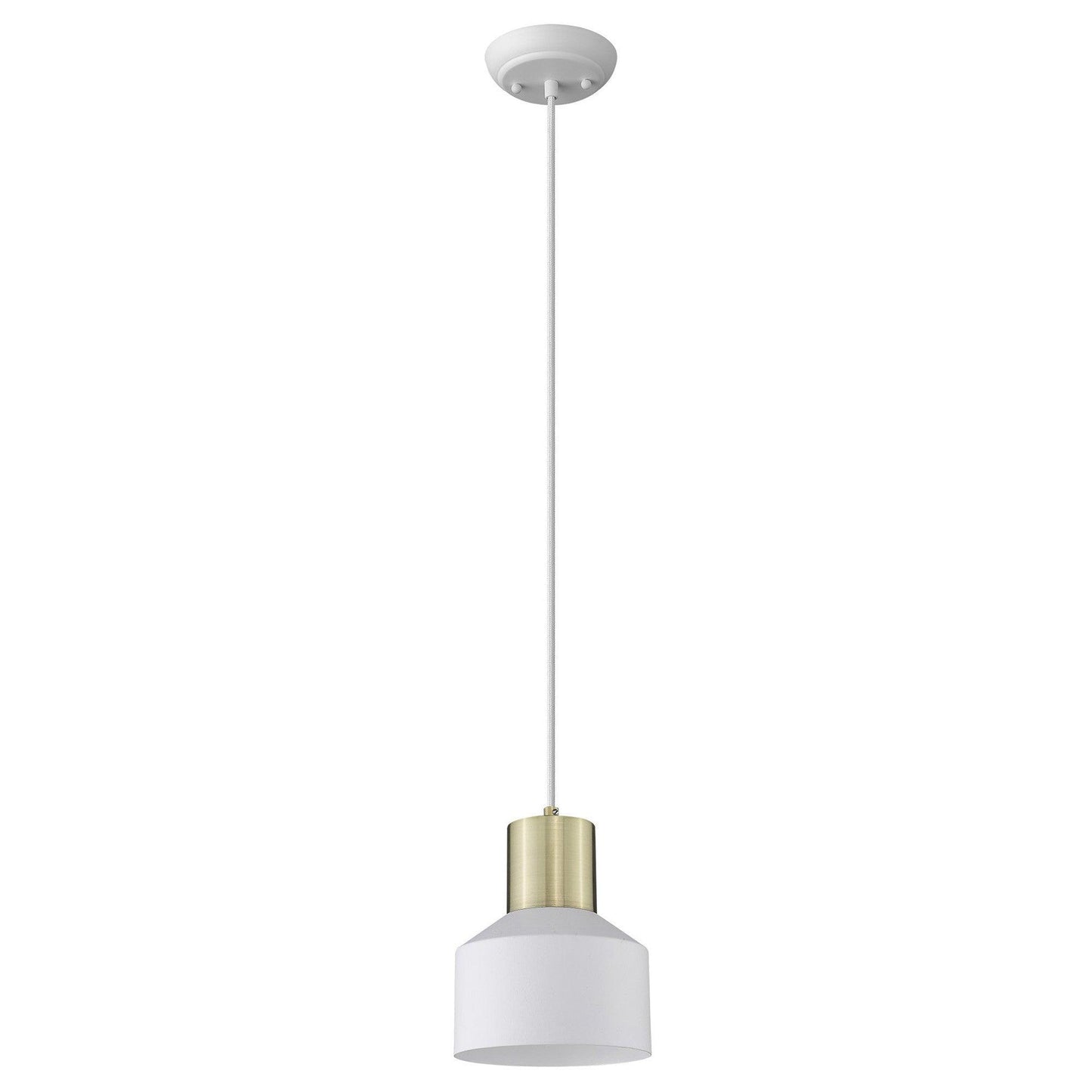 White and Gold Pendant Hanging Light - AFS