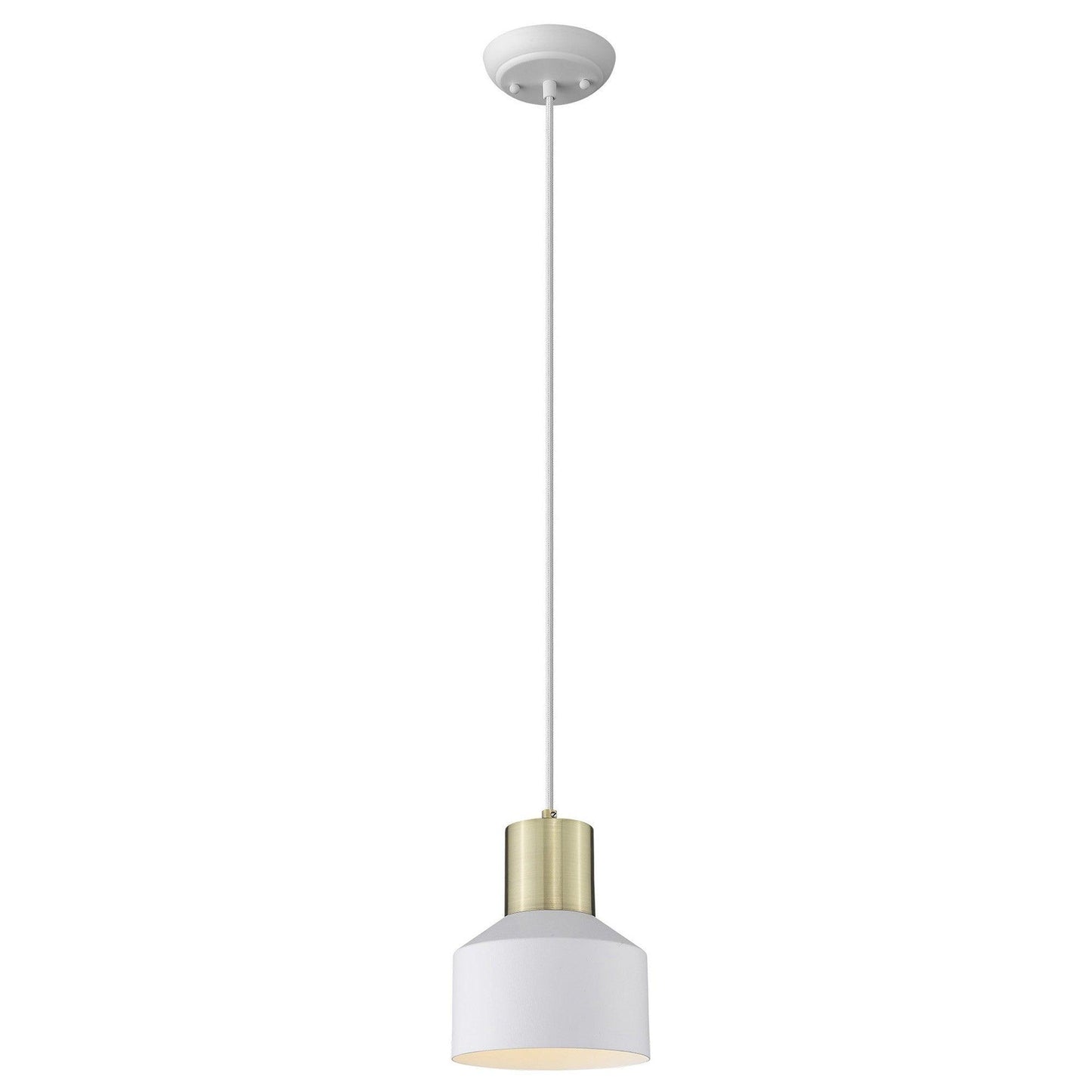 White and Gold Pendant Hanging Light - AFS