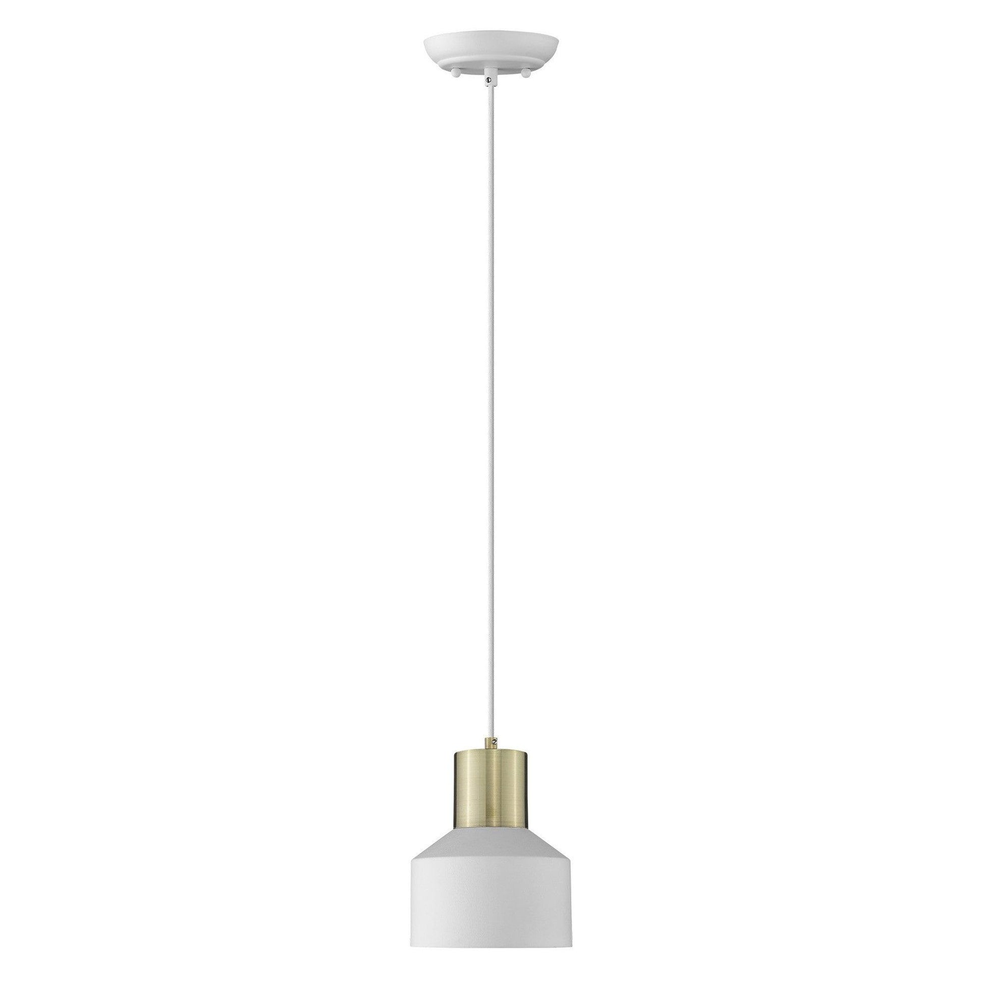 White and Gold Pendant Hanging Light - AFS