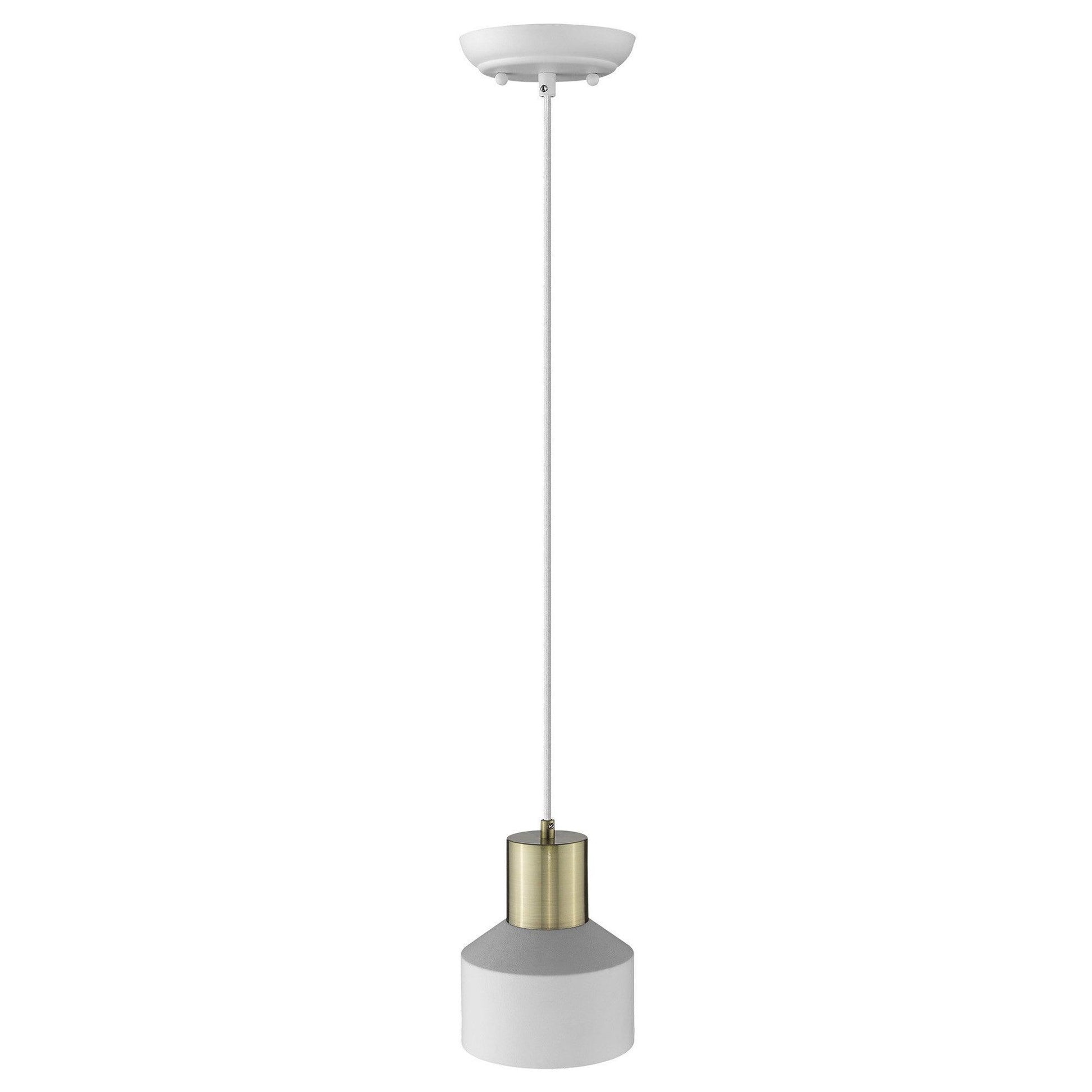 White and Gold Pendant Hanging Light - AFS